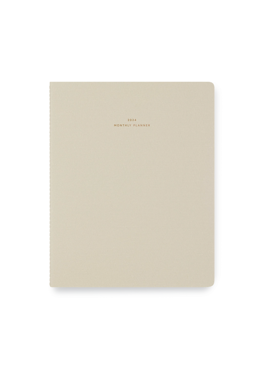 20% OFF 2024 Appointed Monthly Planner - Natural Linen