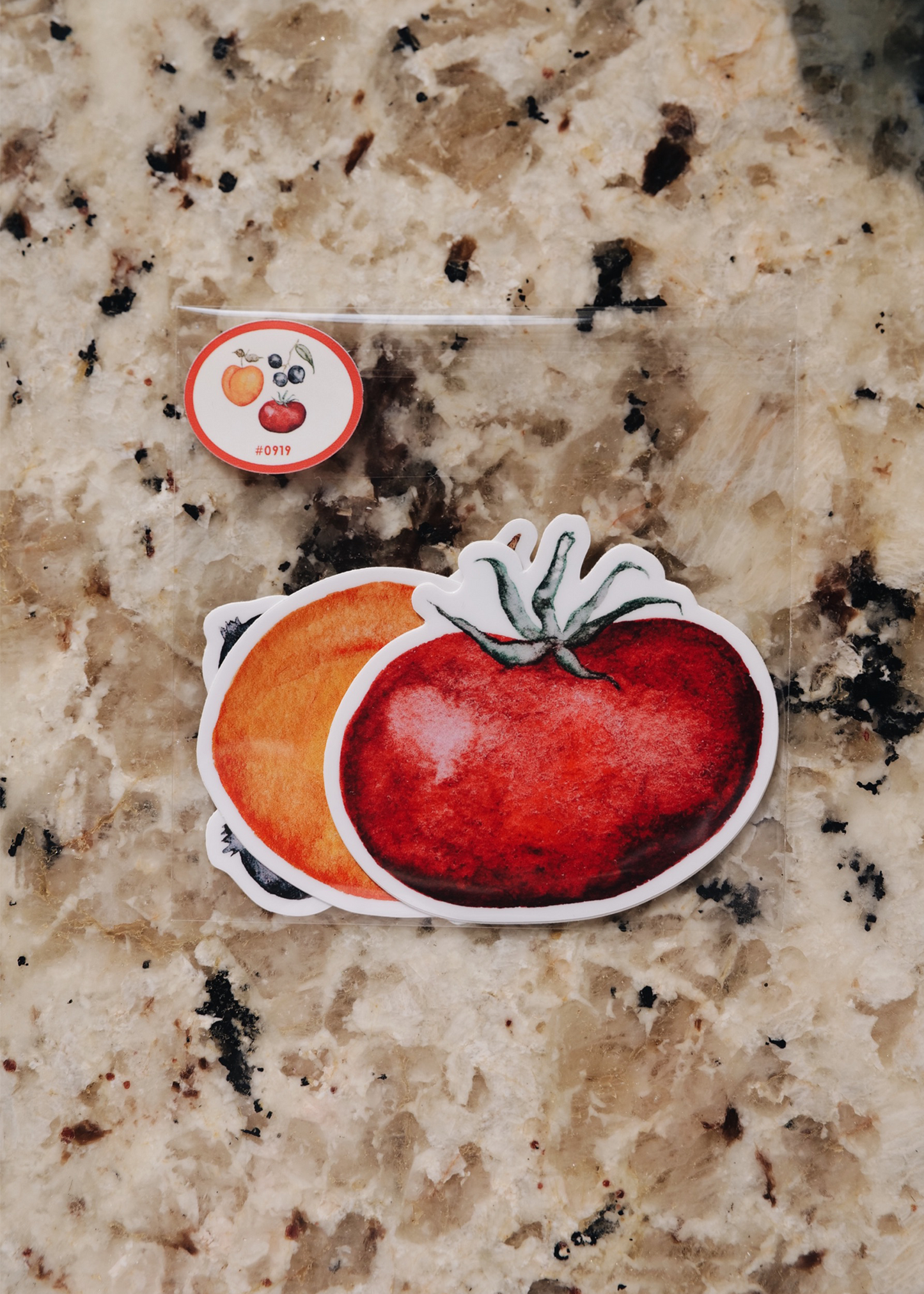Watercolor Fruit Sticker Pack | Summer 2023 Fruit Stand