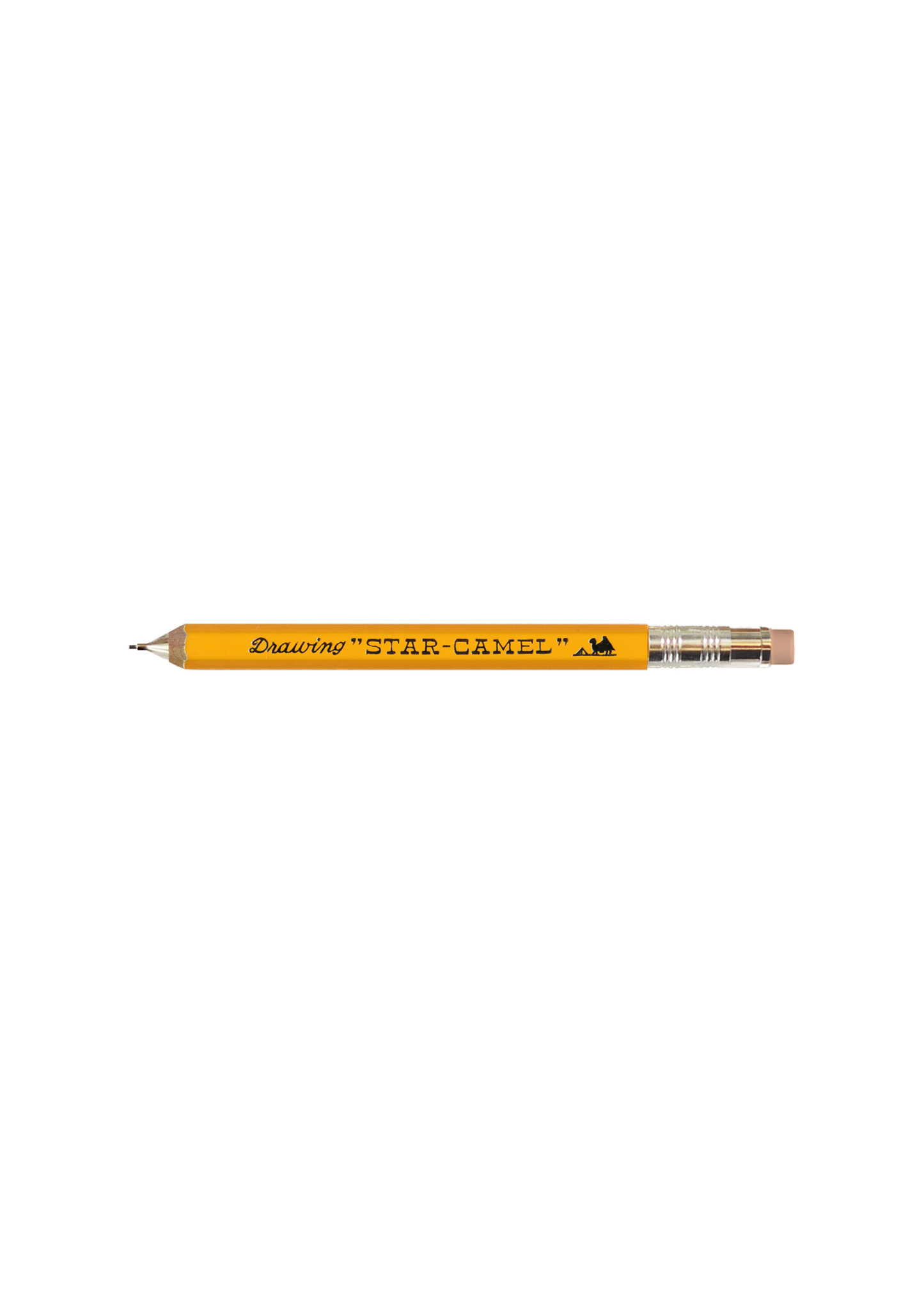 Drawing "Star-Camel" Half Size Mechanical Pencil - Yellow