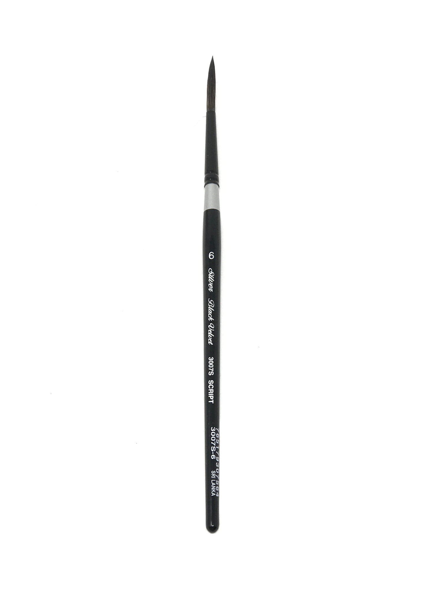 Black Velvet Size 6 Script - Watercolor Brushes S3007S