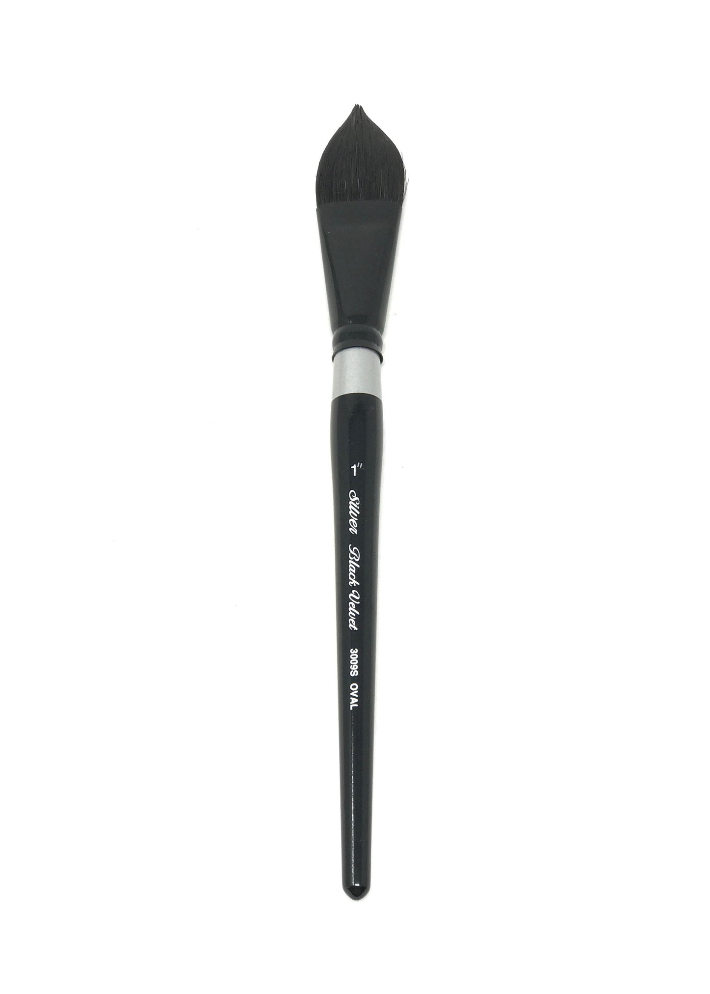 Black Velvet Size 1" Oval Wash - Watercolor Brushes S3009S