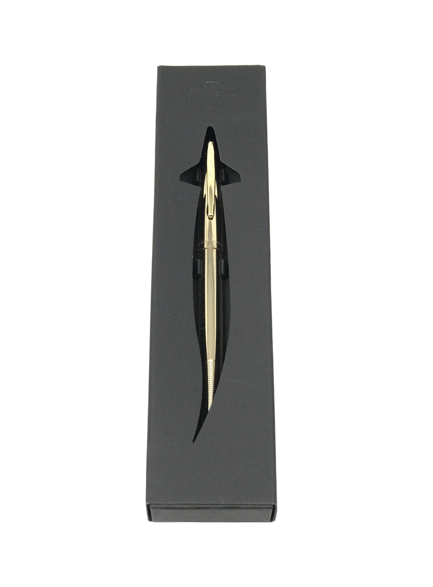 Retractable - Lacquered Brass Space Pen