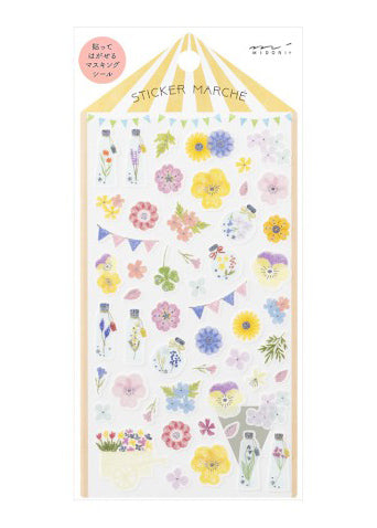 Pressed Flower Sticker Set