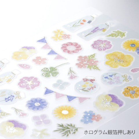 Pressed Flower Sticker Set