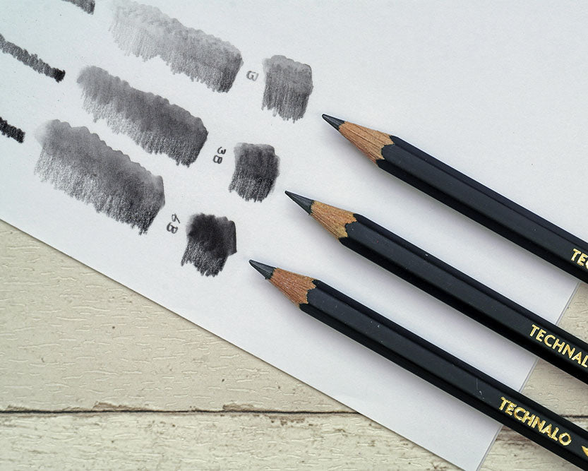 Caran d'Ache Technalo Water Soluble Graphite Pencil - 6b