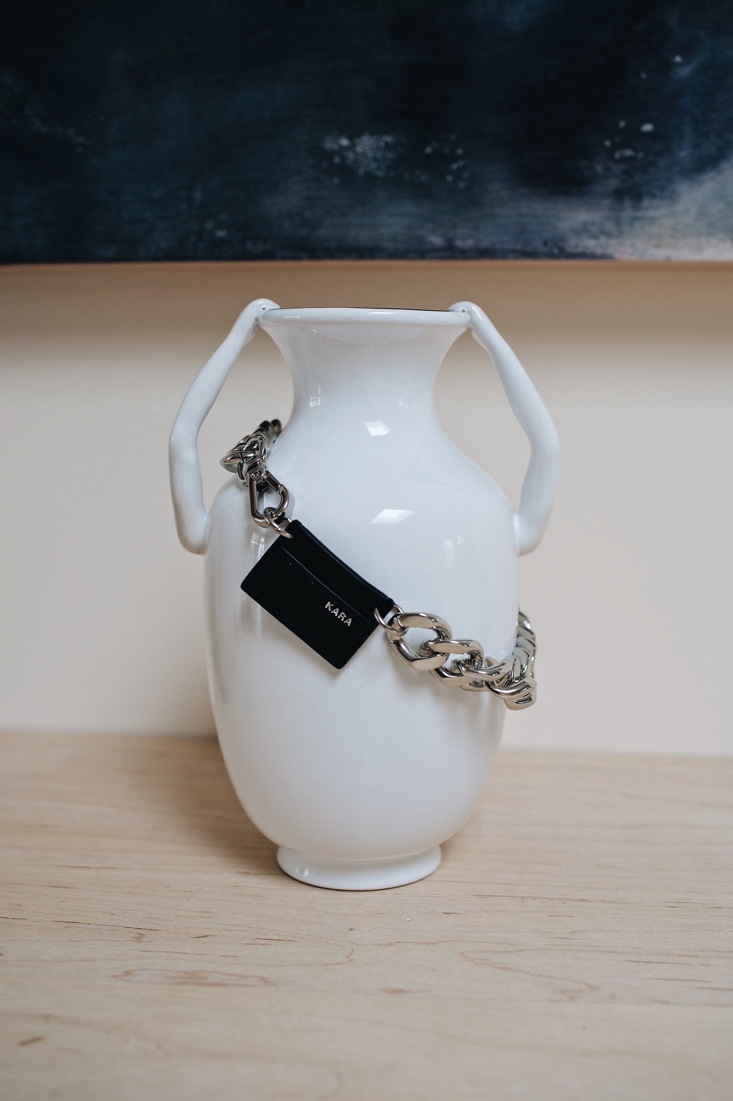 Arm Vase with KARA Bike Wallet