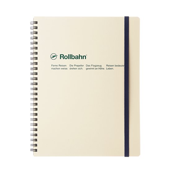 Rollbahn Pocket Memo Notebook - Cream
