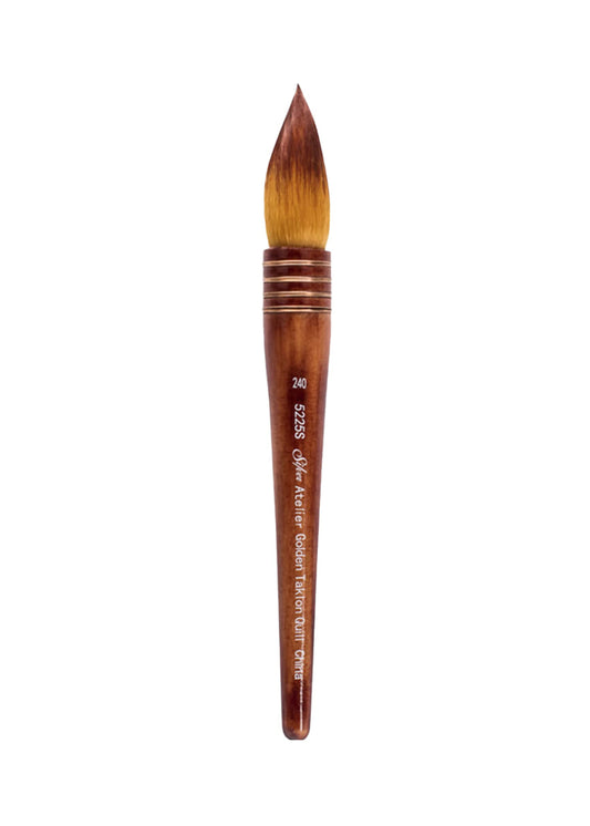 Golden Quill Size 240 - Oil, Acrylic, and Watercolor Brush Series 5225S