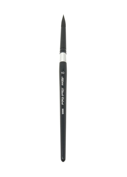 Black Velvet Size 2 Round - Watercolor Brushes S3000S – Martha Mae