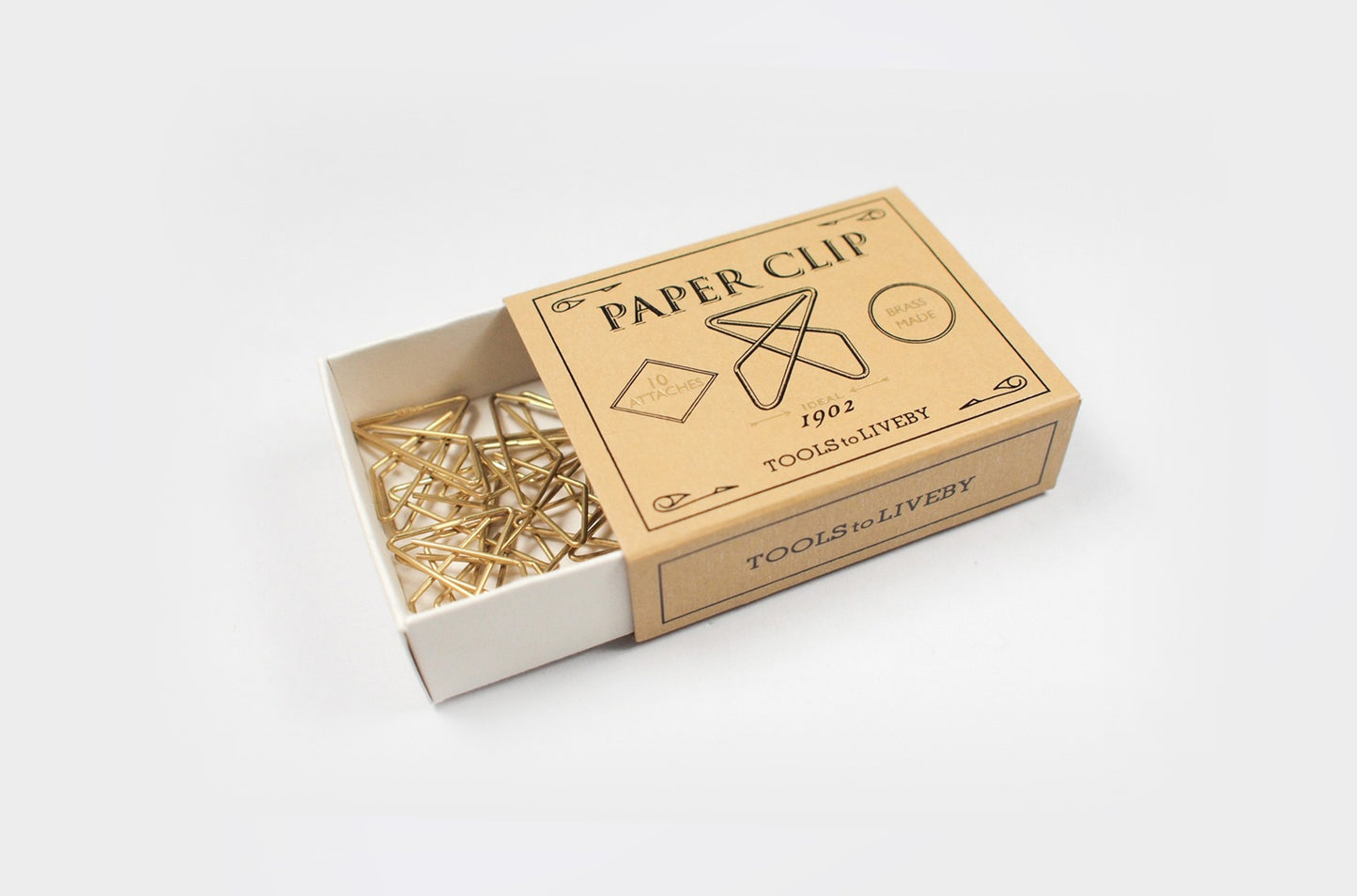 Ideal - Brass Paper Clips