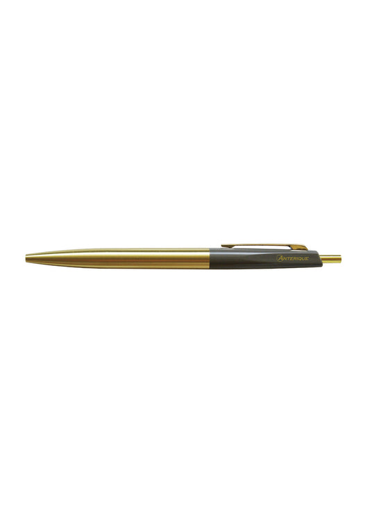 Anterique Brass Ballpoint Pen - Cacao Grey