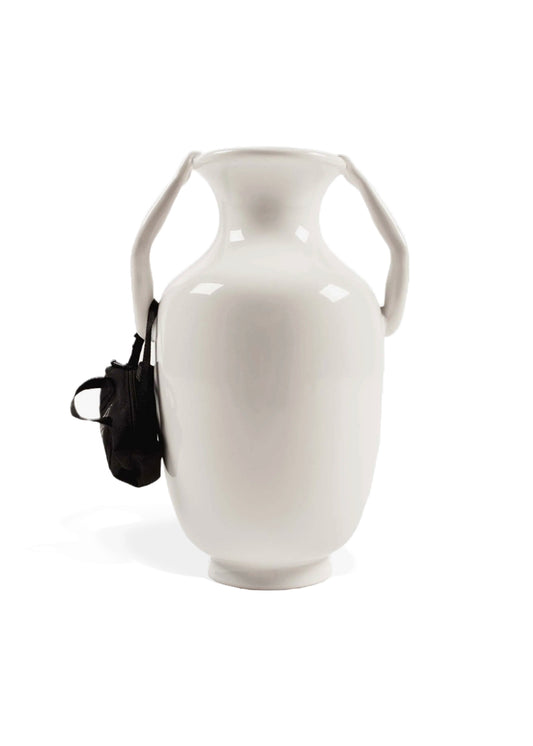 Arm Vase with Banker Bag