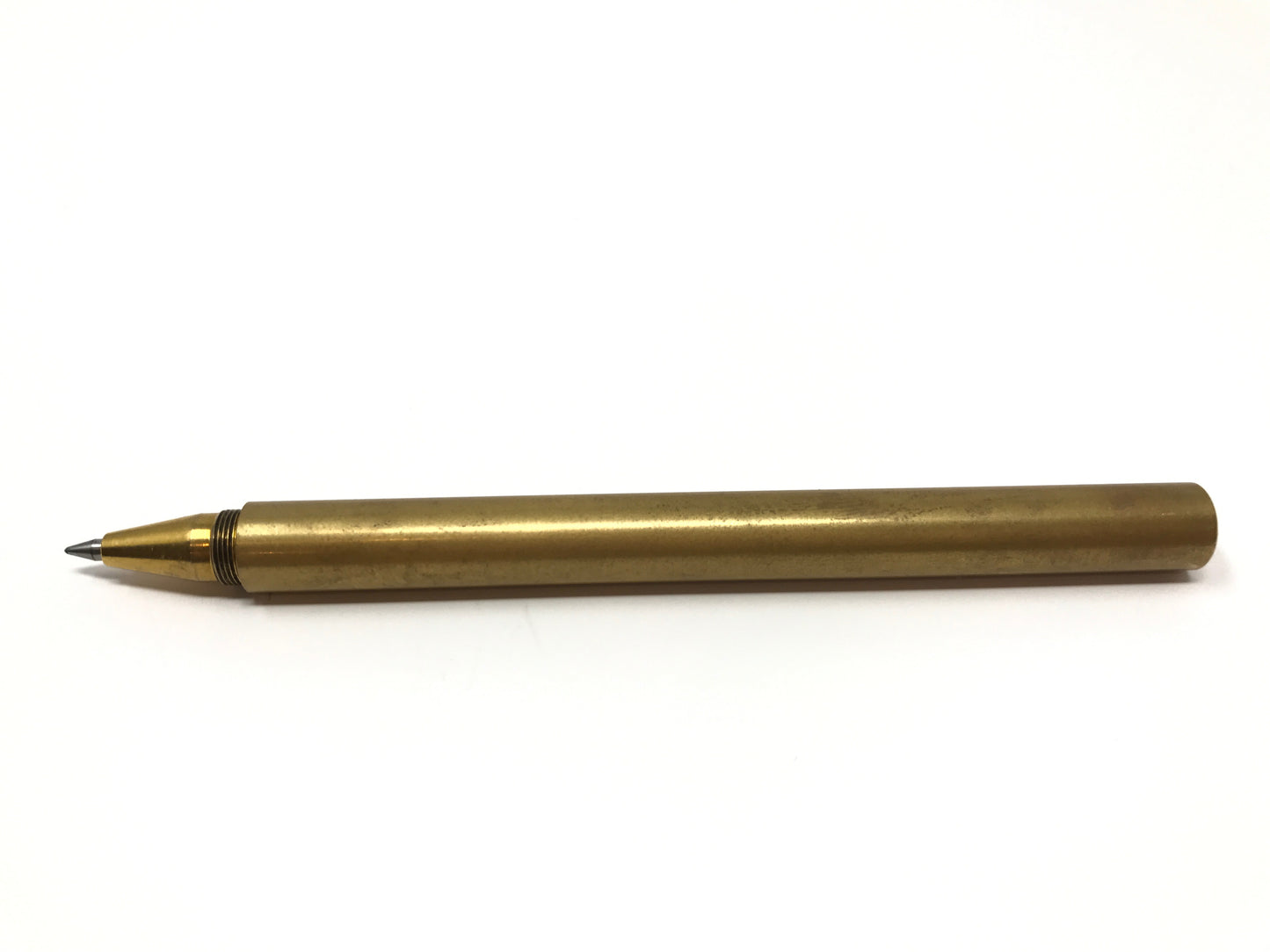 Brass Cylinder Rollerball Pen
