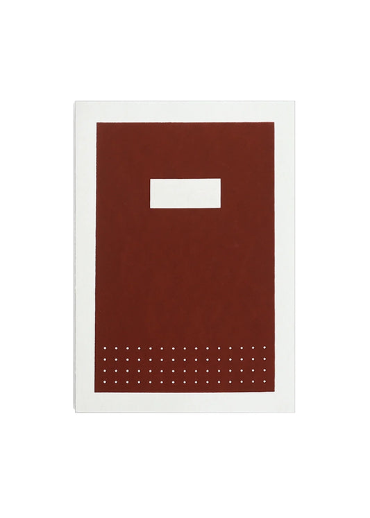 Hanaduri A5 Brown Hanji Book- Dot Grid