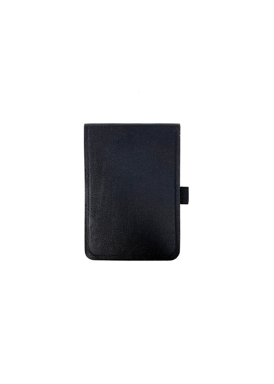 Small Refillable Notepad: Black