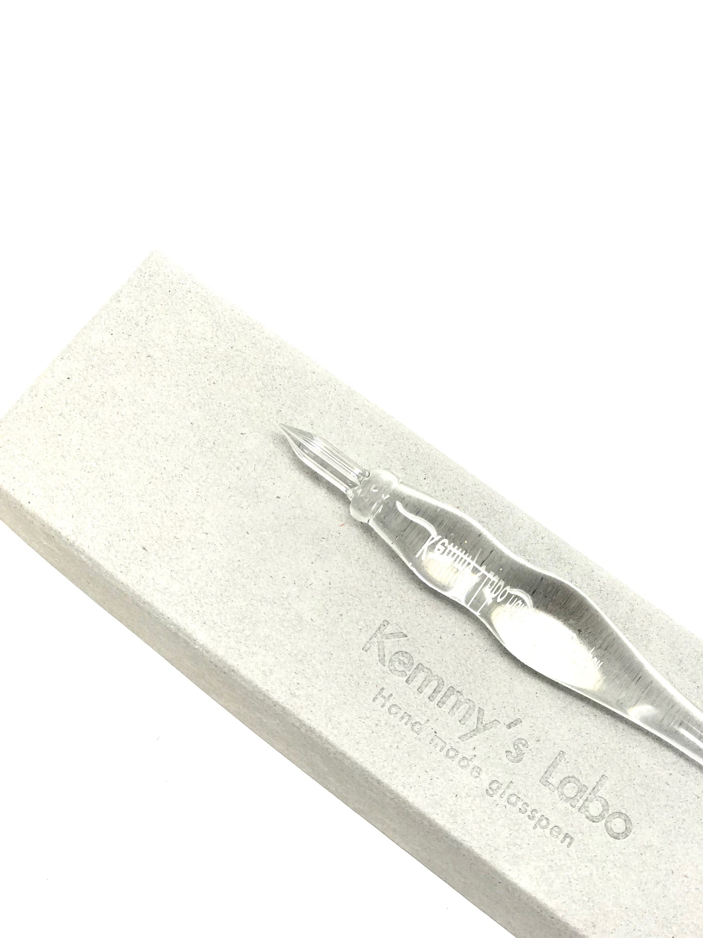 Handmade Glass Dip Pen - Wide