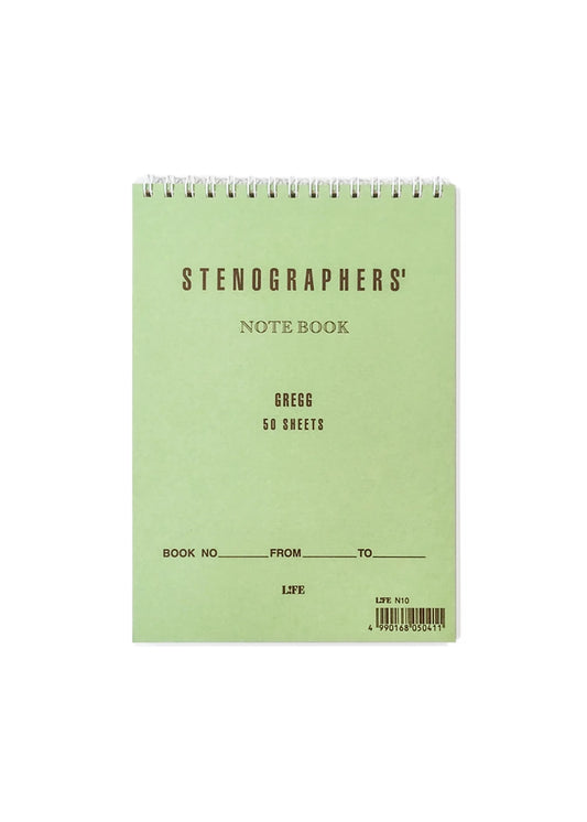 Life Stenographer Notebook - Ruled