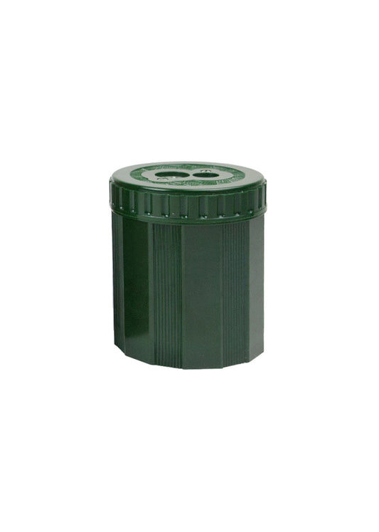 DUX Duroplast Double Pencil Sharpener - Green