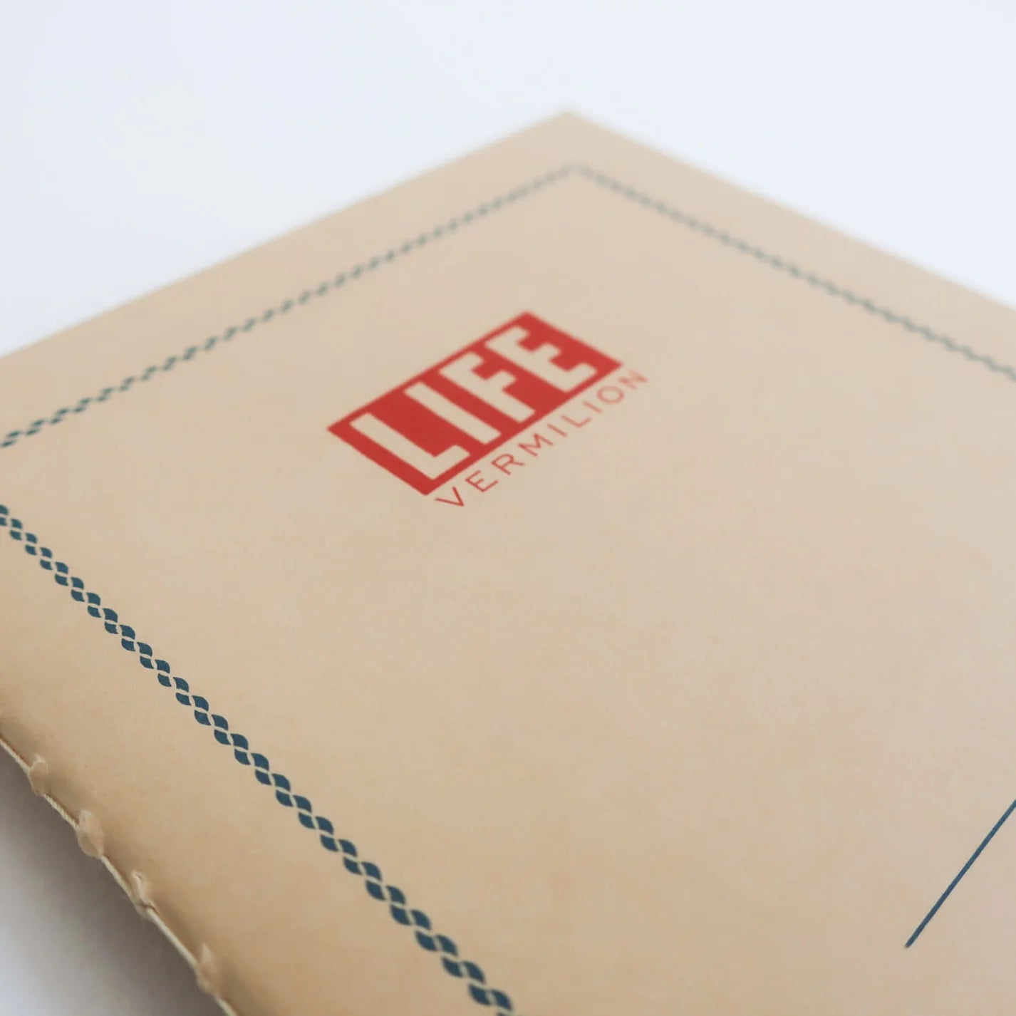 Life Vermillion Notebook - Grid