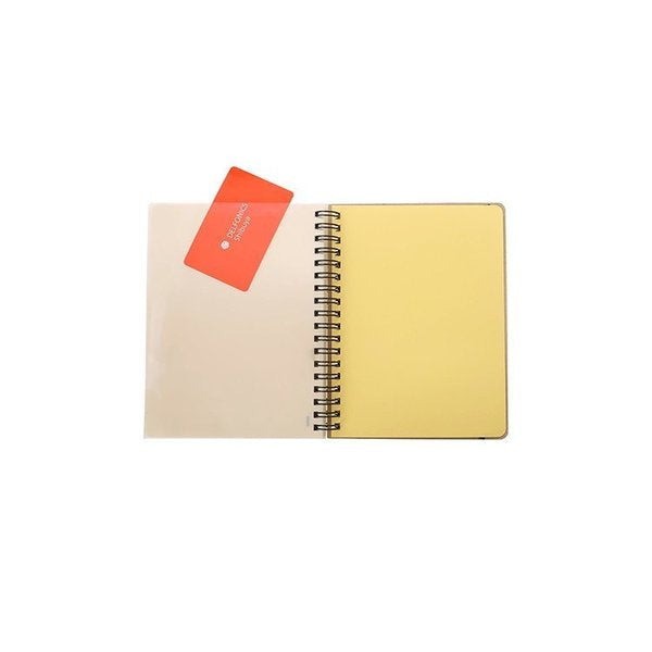 Rollbahn Spiral Notebook Pocket Memo - Yellow