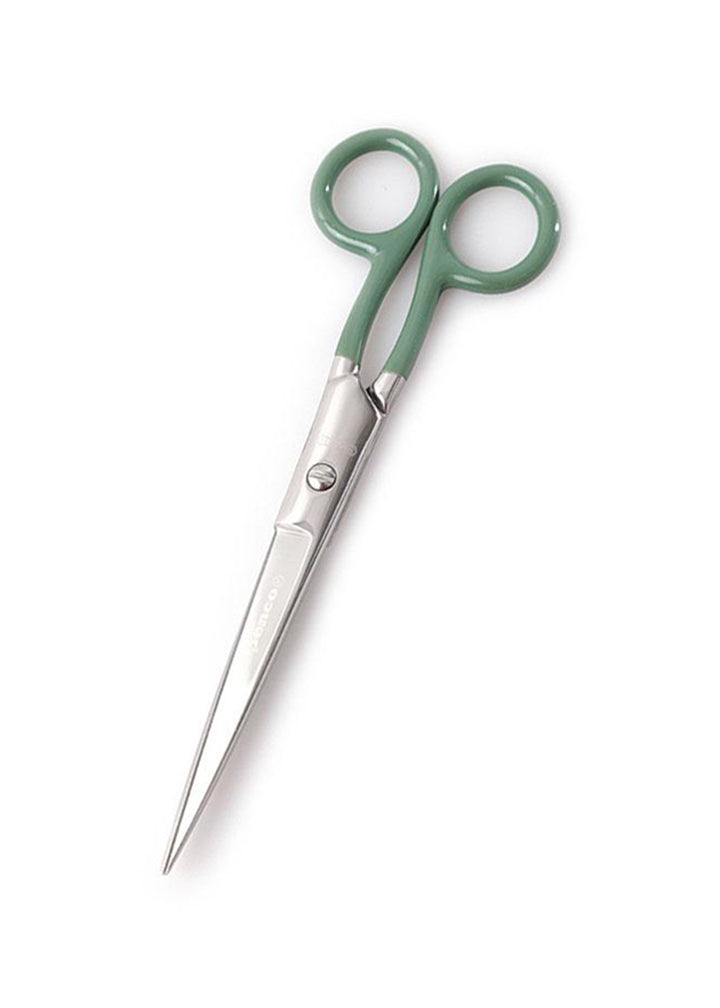 Green Stainless Steel Scissors - Large