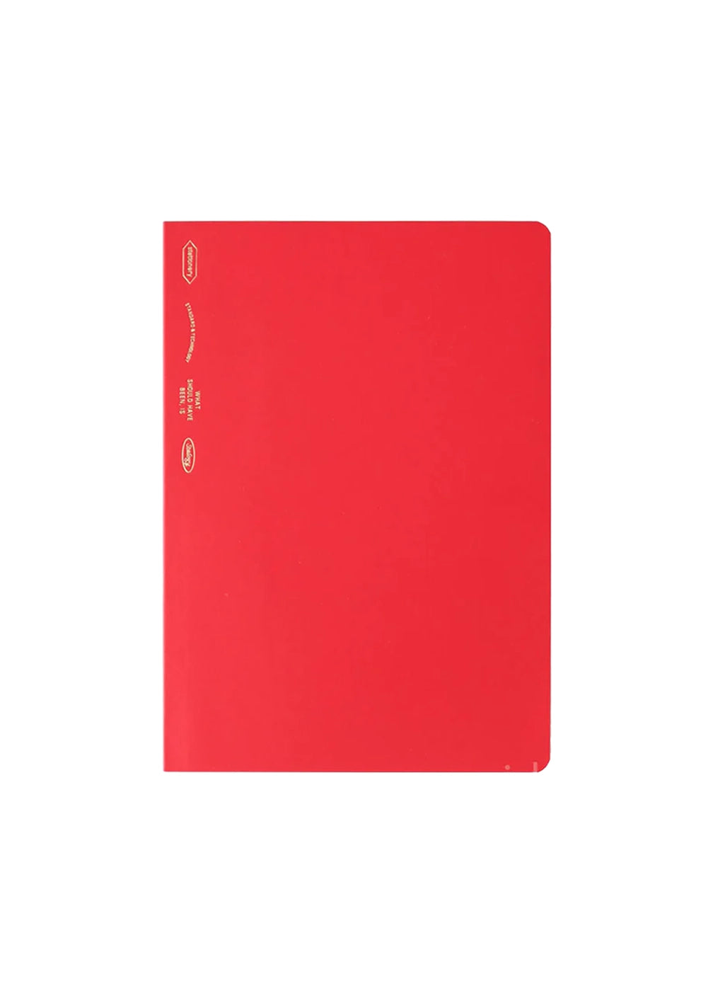 Half Year A5 Notebook - Red