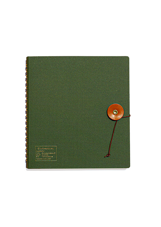 Kraft Work String-Tie Notebook