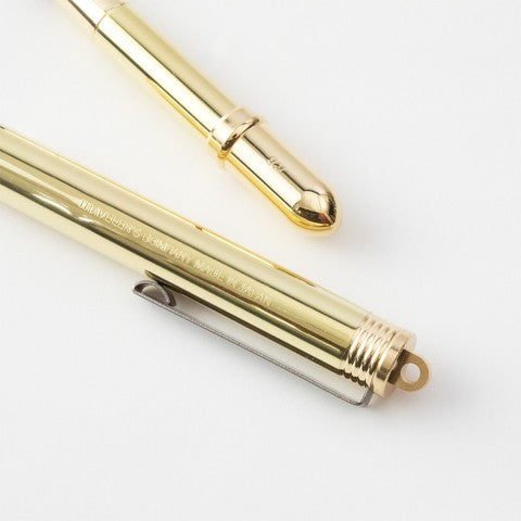 Traveler's Company Brass Rollerball Pen