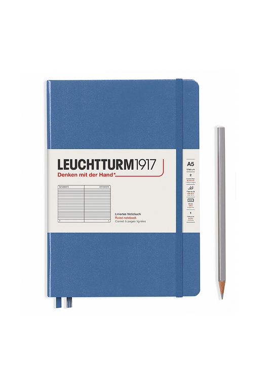 Denim A5 Notebook - Ruled