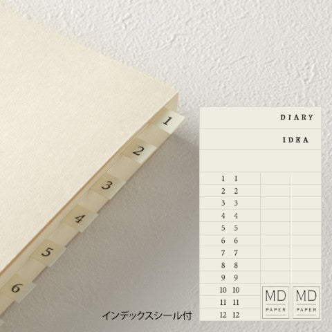 A5 Codex 1 Day 1 Page Notebook Journal - Dot Grid