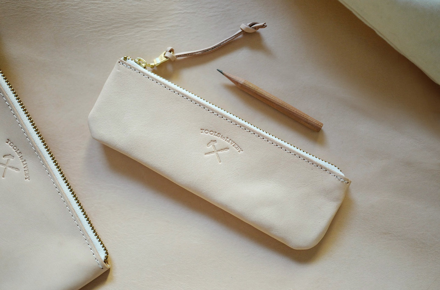 Small Leather Case - Blush