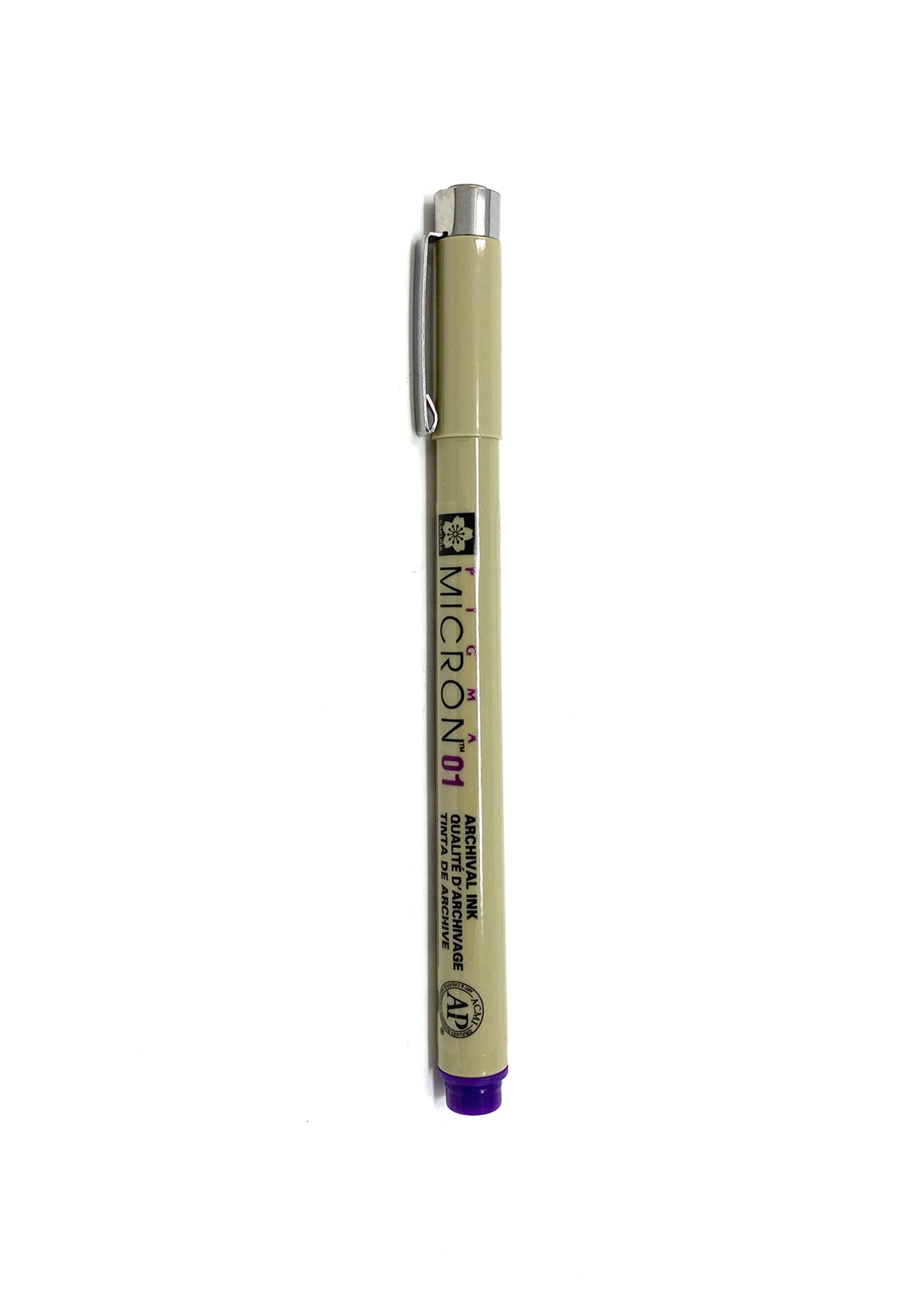 Micron Pen in Purple