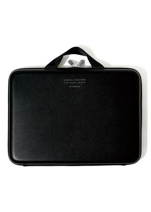 Semi-hard Laptop Bag - Black