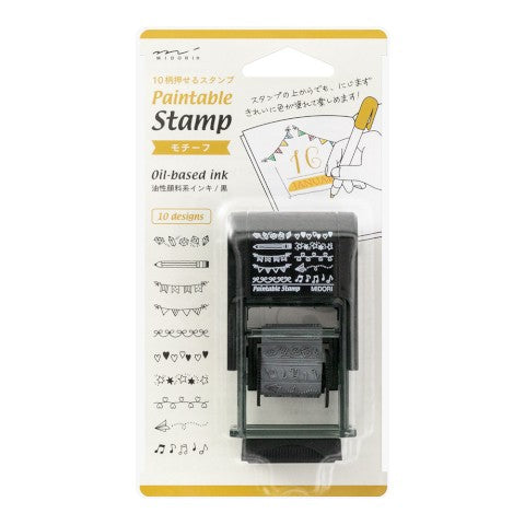 Paintable Self-Inking Stamp- Motifs