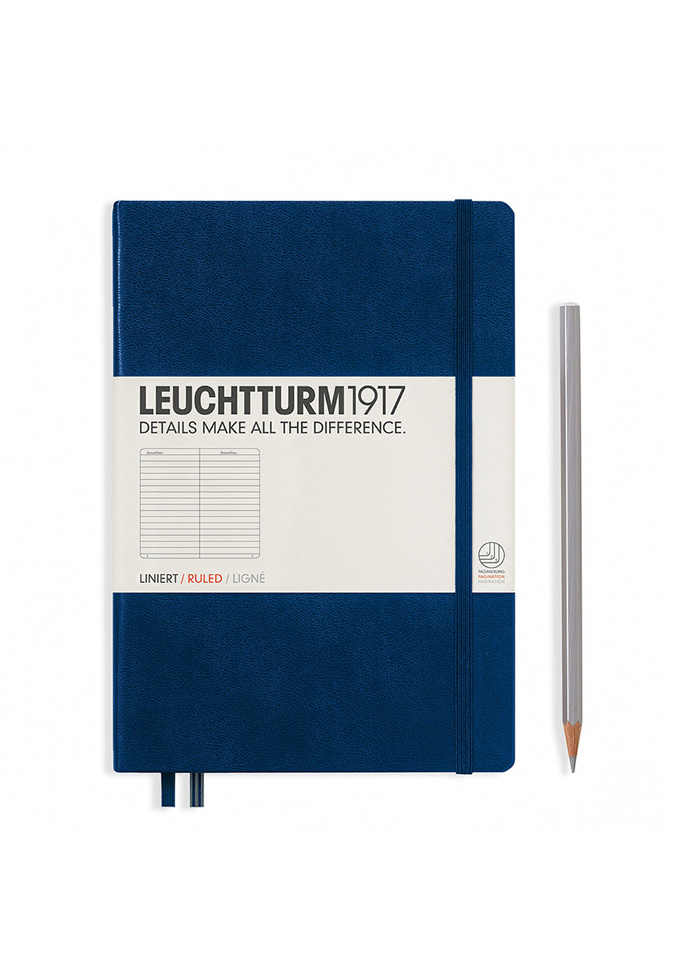 Navy A5 Notebook - Lined