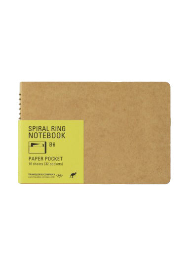 Spiral Pocket Notebook B6