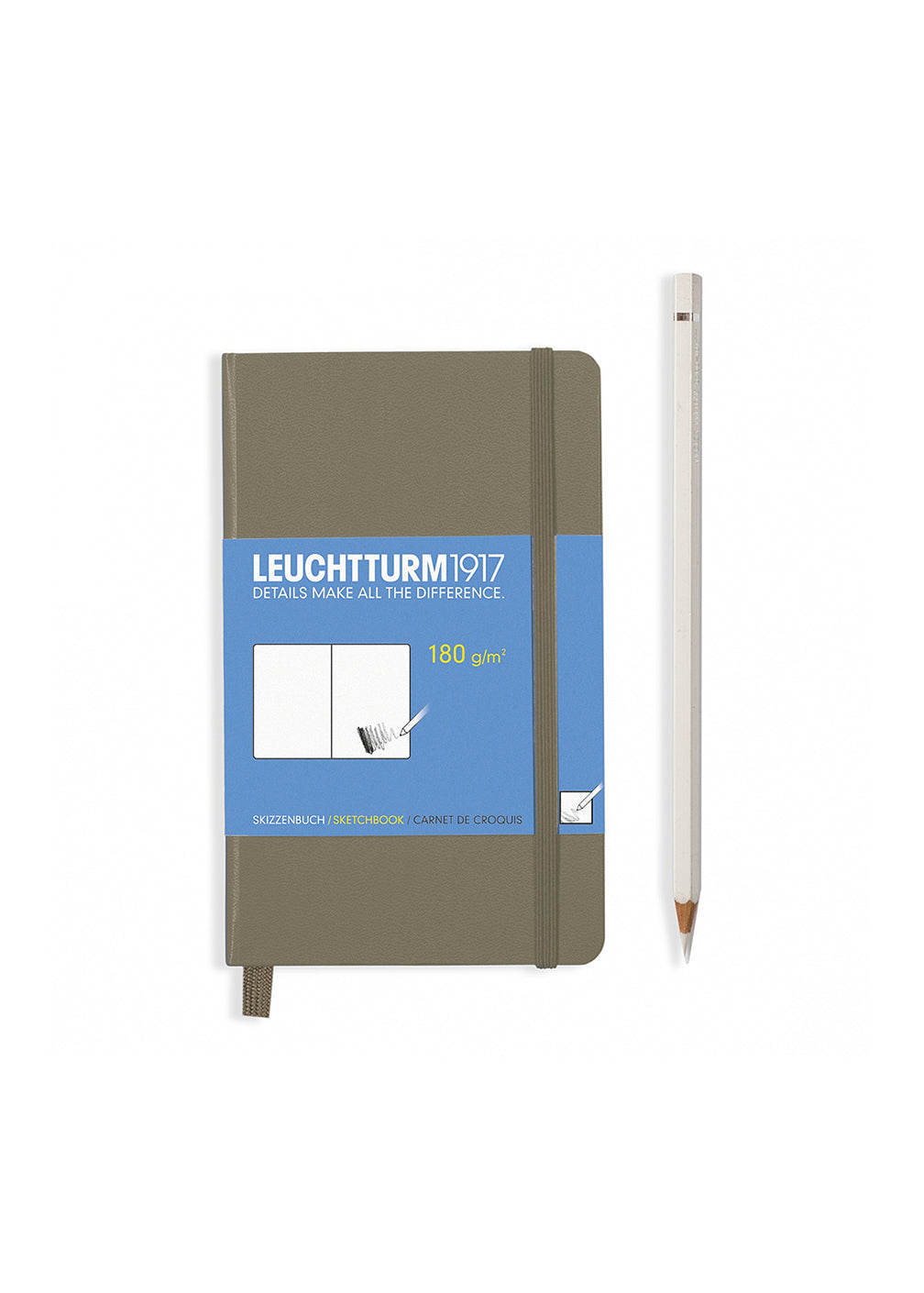 Taupe A6 Pocket Sketchbook