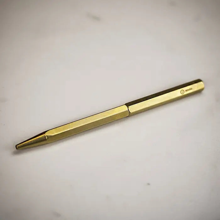 Brass Slim Ballpoint Pen