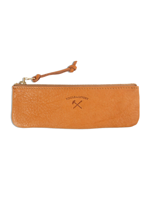 Small Leather Case - Tan